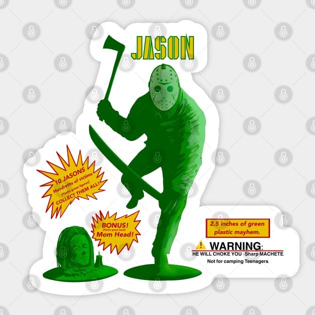 Jason Plastic Soldier Sticker by DougSQ